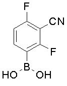 CAS No. 871940-31-7   2,4-二氟-3-氰基苯硼酸  